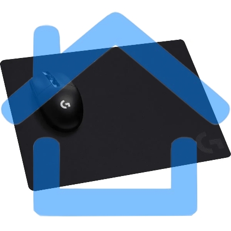 Коврик для мыши Logitech G240 Cloth Средний черный 340x280x1мм (943-000785)-2