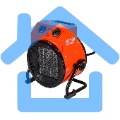 Тепловая пушка электрическая Ресанта ТЭПК-5000K,5кВт красный 67/1/25