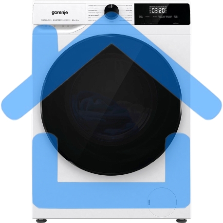 Стирально-сушильная машина Gorenje W1D2A164ADS (20010443) белый загр. фронтальная макс.: 10 кг 1400об/мин класс: А-27