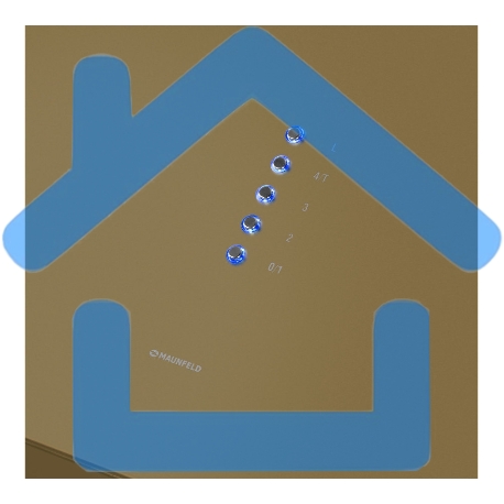 Кухонная вытяжка Maunfeld Bath Plus 402IL золотой-4
