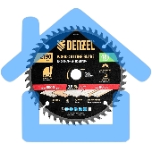 Пильный диск по дереву Denzel ф190 х 20 мм, 48 зубьев 733387
