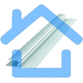 Правило алюминиевое, h-образный профиль, L-2,5 м Сибртех