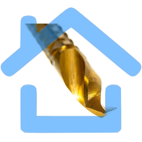 Сверло-фреза Matrix, 8 мм, универсальное, нитридтитановое покрытие, цилиндрический хвостовик 72828-2