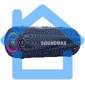 Портативная колонка SOUNDMAX SM-PS5026B(синий)