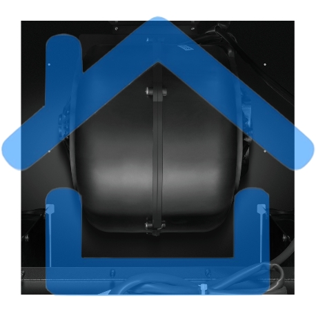 Вытяжка пристенная островная Maunfeld Bath 401 нержавеющая сталь, 40 см, 1150 куб. м/ч, 52 дБ-2