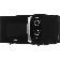 Микроволновая печь Galanz MOG-2009MB черный, 20 л, 700 Вт, переключатели - поворотный механизм