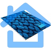 Папка Silwerhof Fabric для семейных документов (на 4комп листов) 230x310мм