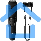 Триммер Philips Series 3000 BT3234/15, черный