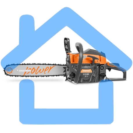 Бензопила DAEWOO DACS4516 электронное необслуживаемое зажигание-8