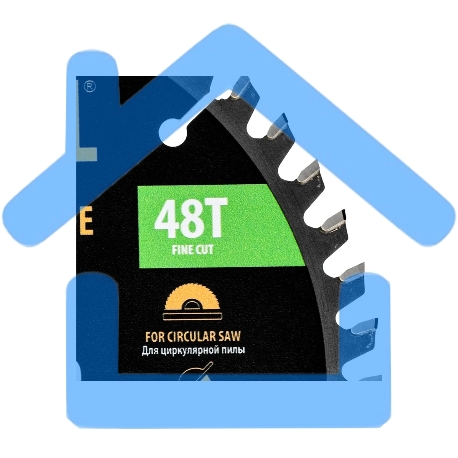 Пильный диск по ламинату Denzel ф190 х 30 мм, 48 зубьев 733857-3
