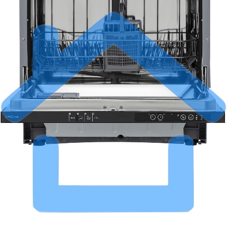 Встраиваемая посудомоечная машина KRONA AMMER 60 BI K, белый, 59.8 см, 12 компл., 57 дБ, класс A++-2