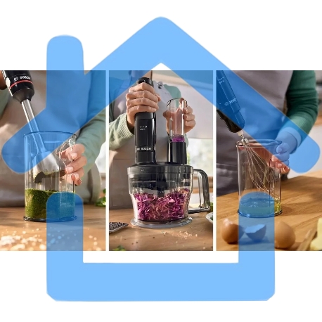 Блендер погружной Bosch MSM4B670 1000Вт черный-8