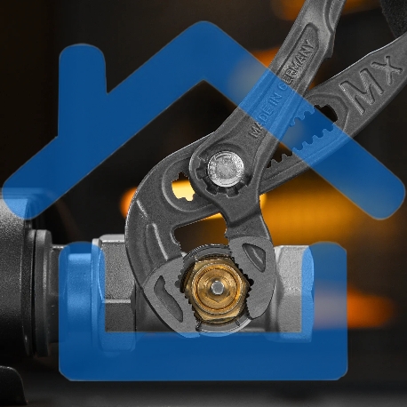 Клещи переставные Denzel кнопочный механизм, обливные рукоятки, 250 мм-8