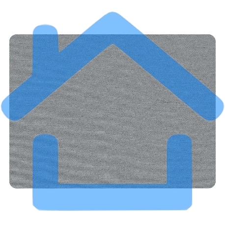 Коврик BU-CLOTH/grey Коврик для мыши тканевый, серый, 230 х 180 х3 мм