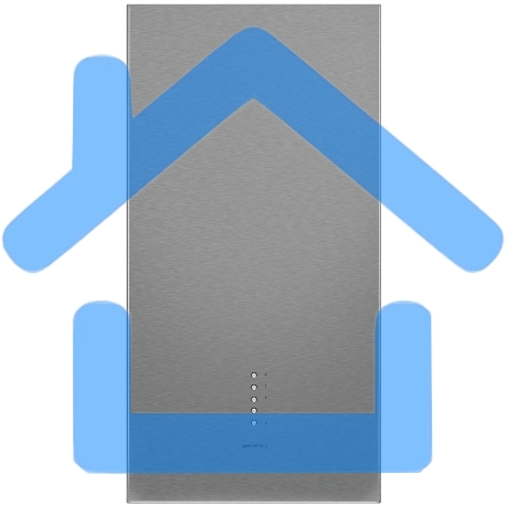 Вытяжка пристенная островная Maunfeld Bath 401 нержавеющая сталь, 40 см, 1150 куб. м/ч, 52 дБ-7