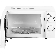 Микроволновая печь Galanz MOS-2004MW белый, 20 л, 700 Вт, переключатели - поворотный механизм