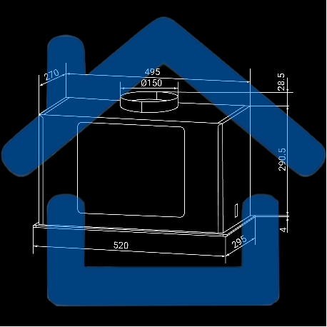 Встраиваемая кухонная вытяжка HIBERG VMF 6191 W, белый