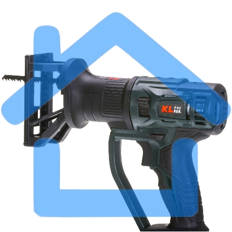 Профессиональный беспроводной мульти сет KLPRO KLMS18-20 4в1 реноватор/уд шуруповерт/диск пила/лобзик (18В, Li-ion-2шт, 2.0А·ч,З/У, сумка + 20 аксес)-3