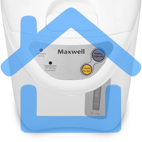 Термопот Maxwell MW-1754 (W) 800 Вт,макс.3,3 л,автомат.и ручная подача воды (3 режима)-1