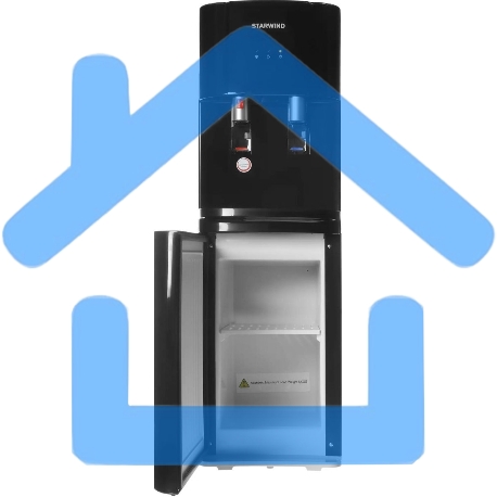 Кулер Starwind SW-1113EB напольный электронный черный-3