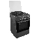 Плита комбинированная IDEAL L 110 черный, конфорок 4 газовых, духовка 65 л, 60 см x 85 см x 60 см