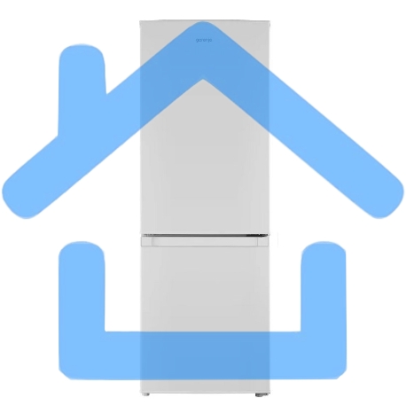 Холодильник Gorenje RK14FPW4 белый двухкамерный 122/43л морозилка сверху