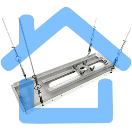 Адаптер Wize Pro для крепления проектора за подвесным потолком CAS-W EU