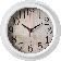 Часы настенные аналоговые Бюрократ WALLC-R80P D21см белый