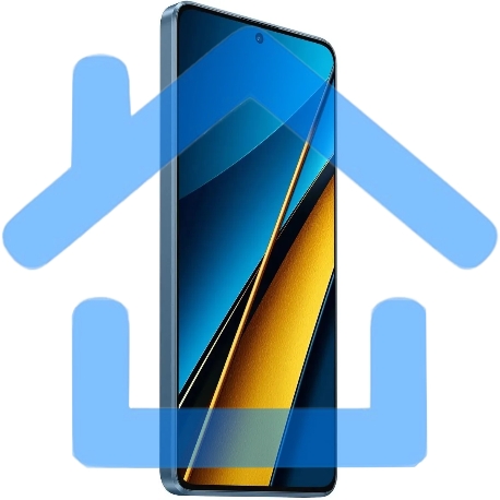 Смартфон POCO X6 5G, 8/256Gb, синий-4