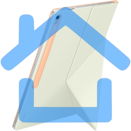 Чехол Samsung для Samsung Galaxy Tab S10 FE+ Smart Book Cover поликарбонат/полиуретан оранжевый (EF-BX620POEGRU)-7