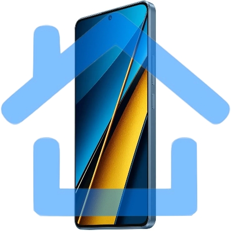 Смартфон POCO X6 5G, 8/256Gb, синий-3