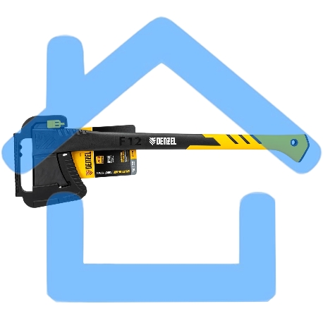 Топор-колун Denzel F12, 2000 гр, двухкомпонентная рукоятка, 710 мм-7