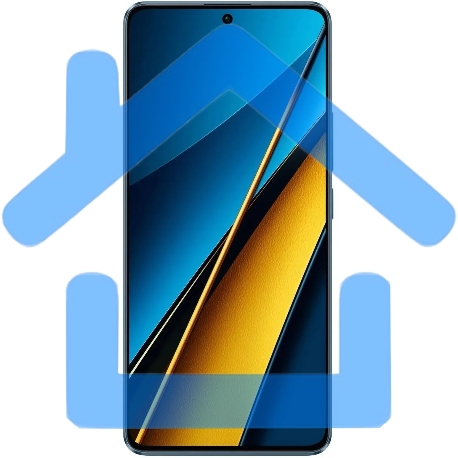 Смартфон POCO X6 5G, 8/256Gb, синий-10