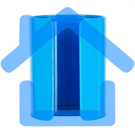 Подставка Deli E9141 для письменных принадлежностей, 82х82х106мм, ассорти, пластик