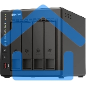 Сетевое хранилище SMB QNAP TS-453E-8G NAS, 4-tray w/o HDD. 2xHDMI-port. 4-core Celeron J6412 2-2.6 GHz, 8GB DDR, 2x2.5Gb LAN, 2 x M.2 2280 PCIe Gen 3 x2, 2x USB 3.2 Gen 2 (10Gbps) Port, 2x USB 2.0 port