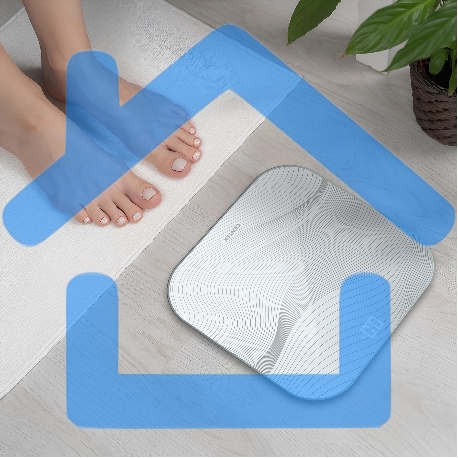 Весы напольные CENTEK CT-2441 LED Gray-3