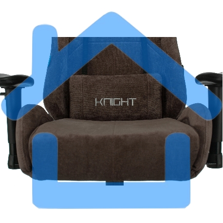 Кресло игровое Бюрократ VIKING KNIGHT LT10 FABRIC коричневый крестовина металл/пластик-28
