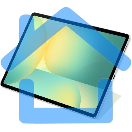 Чехол Samsung для Samsung Galaxy Tab S10 FE+ Smart Book Cover поликарбонат/полиуретан оранжевый (EF-BX620POEGRU)-10