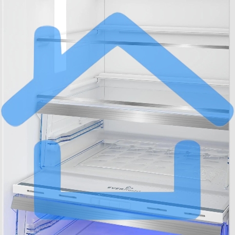 Холодильник Beko B5RCNK403ZWB черный 257/100л двухкамерный морозилка снизу, No Frost-4