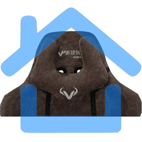 Кресло игровое Бюрократ VIKING KNIGHT LT10 FABRIC коричневый крестовина металл/пластик-27