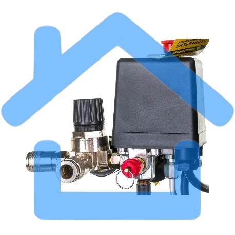 Компрессор поршневой Парма K-2200/ 50КМ масляный 356л/мин 50л 2200Вт серый/черный-8