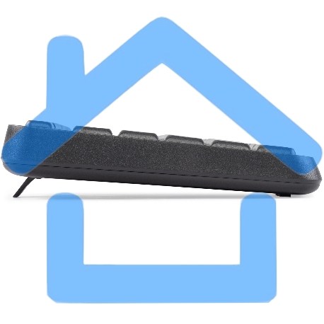 Комплект клавиатура + мышь Оклик S603 клав:черный мышь:черный USB-7