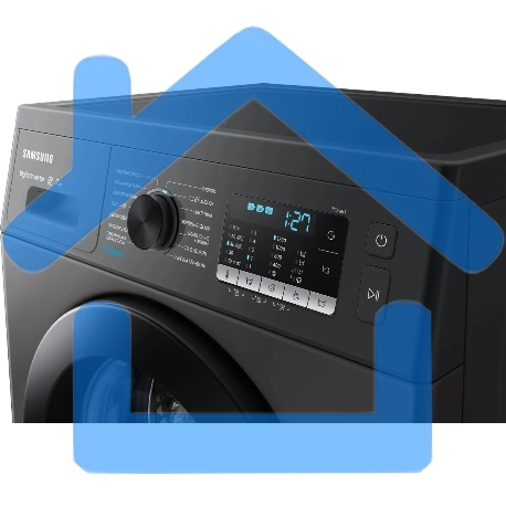 Стиральная машина Samsung WW70AG5S20CXLP нержавеющая сталь, загрузка фронтальная 7 кг, 1200 об/мин, класс: A-2