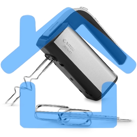 Миксер ручной Vitek VT-1401 700Вт, черный