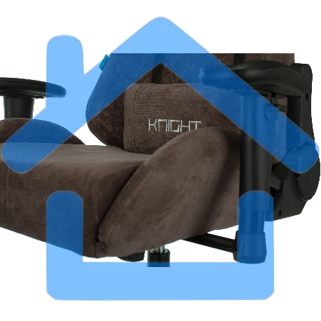 Кресло игровое Бюрократ VIKING KNIGHT LT10 FABRIC коричневый крестовина металл/пластик-25