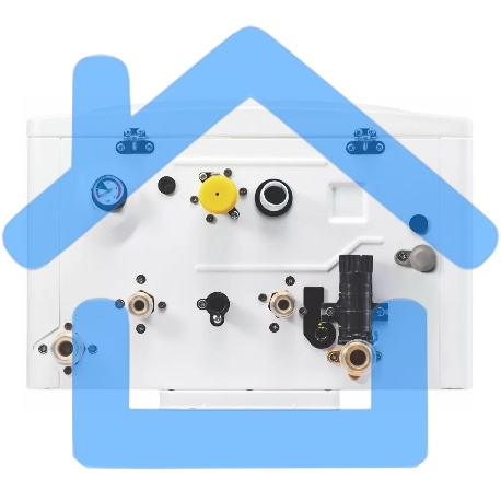 Котел газовый камера закрытая Navien Deluxe S-13k, 2-ух контр, 13 квт, коаксиальный-4