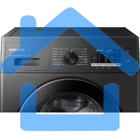 Стиральная машина Samsung WW70AG5S20CXLP нержавеющая сталь, загрузка фронтальная 7 кг, 1200 об/мин, класс: A-7