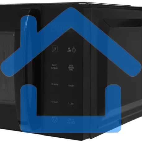 Микроволновая печь Hyundai HYM-D3030 черный, 20 л, 700 Вт, переключатели - сенсор-2