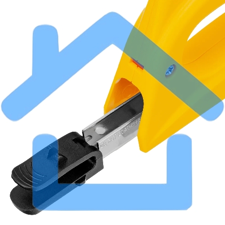 Степлер пластиковый Denzel скобы в комплекте, тип 53, 6-10 мм-6