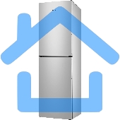 Холодильник Atlant ХМ 4623-181 серебристый двухкамерный 182/159л морозилка снизу